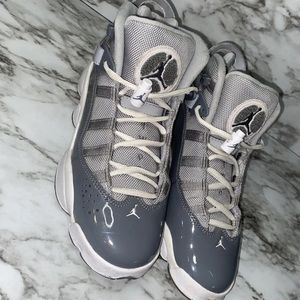 Nike Air Jordan 6 Rings GS Cool Grey 5.5Y.